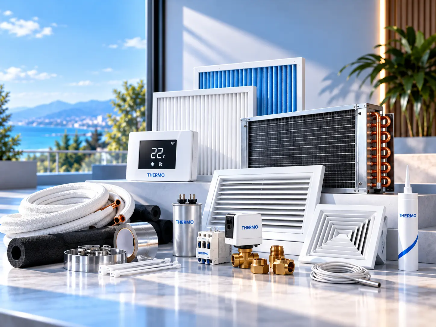 Pièces et accessoires HVAC pour entrepreneurs